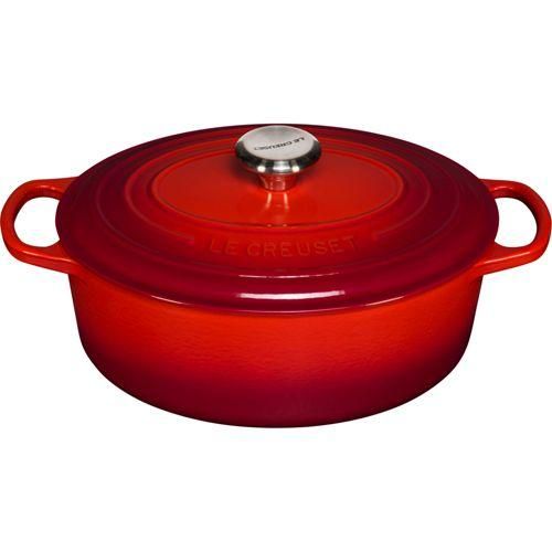 Le Creuset Signature Bräter oval 29 cm kirschrot