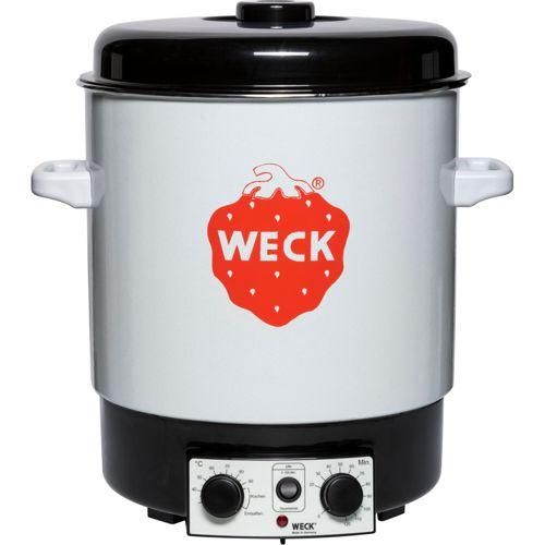 WECK Einkochautomat Emaille mit Uhr