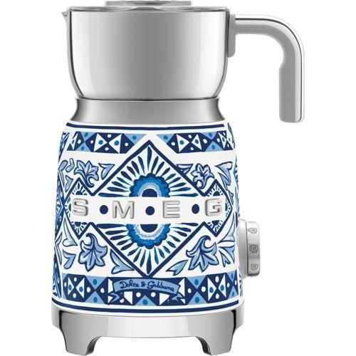 SMEG MFF01DGBEU Dolce&Gabbana Milchaufschäum. Blu Mediterraneo