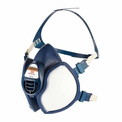 3M Mehrweg Halbmaske FFA1P2R D Filter 06941+ wartungsfrei Image