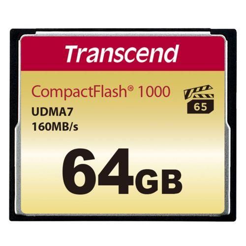 Transcend Compact Flash 64GB 1000x