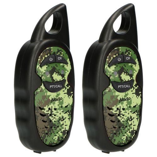 Alecto Walkie Talkie 2er Set für Kinder, 3 km Reichw., camouflage