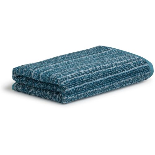 Handtücher MÖVE "Tide", lagoon, aqua, B:50cm L:100cm, Walkfrottier, Handtücher, im Jacquard-Design