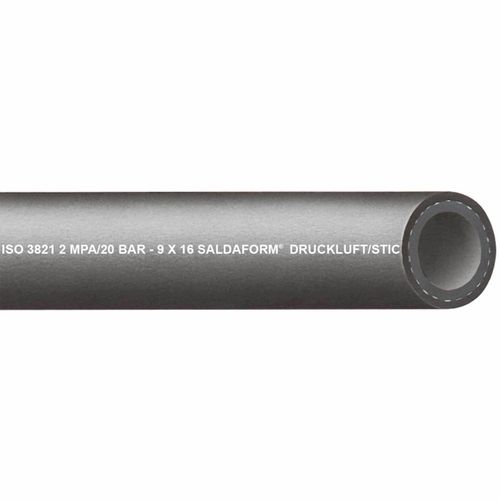 Argonschlauch SALDAFORM/SCHWARZ Innen- 9,0 mm Wandstrke 3,5 mm Auen- 16,0 mm Lnge 40 m