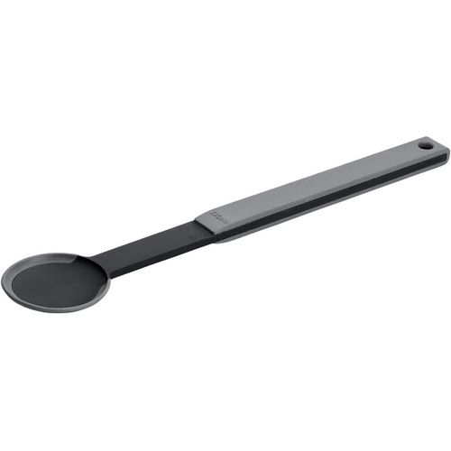 Kochlöffel WOLL "Cook it", grau, B:6cm H:1,5cm, Kunststoff, Silikon, Kochlöffel, Kochlöffel, aus hochwertigem Kunststoff und Silikon