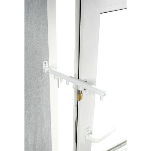 Fensterstopper RUCO "Fensterfeststeller", weiß, B:1,8cm H:4cm L:26cm, Kunststoff, Fensterstopper, Fensterstopper für Kippfenster, Made in Germany