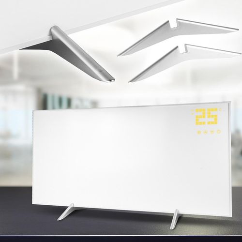 Infrarotheizung mit Fernbedienung Maltec WIFI APP 770W Thermostat Timer Heizplatte Heizkörper Heizpaneel Standgerät Wandmontage Konvektor Heizung