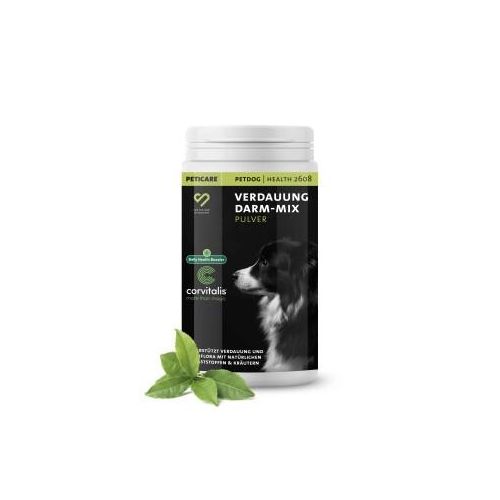 Peticare Ergänzungsfutter Verdauung & Darm-Mix Pulver Hunde 125g
