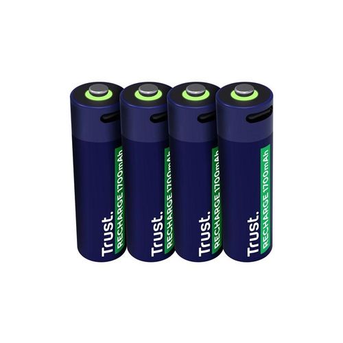 Trust 4 x AA USB-C Rechargeable