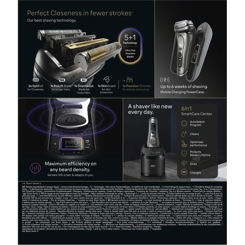 Braun 9 Pro+ 9675cc Rasierer One Size