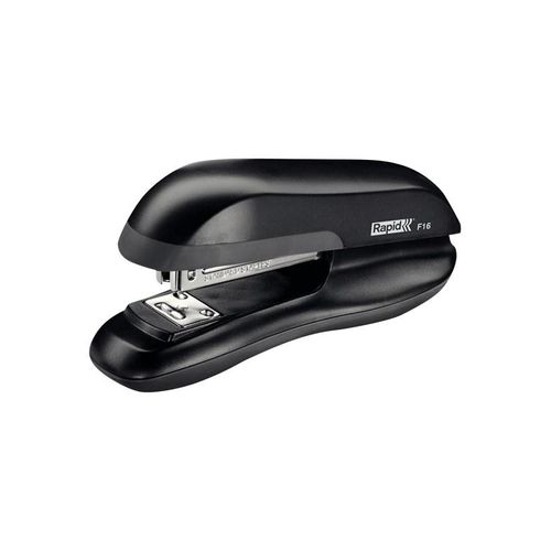 Rapid F16 - stapler - 20 sheets - metal ABS plastic thermoplastic elastomer (TPE) - black