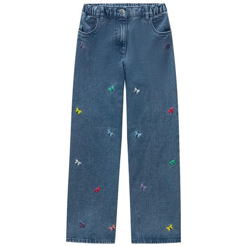 Mädchen Jeans mit Stickerei