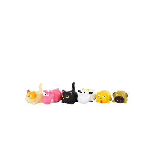 Pocket Money Shaking animals With Drawstring 6cm - assorted