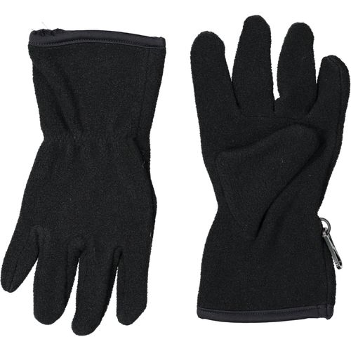 Fleecehandschuhe CMP, Kinder, Gr. 14 (14Y/15Y), nero, Obermaterial: 100% Polyester, Handschuhe