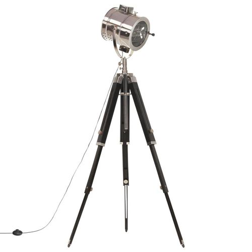 vidaXL Stativlampe Mango Massivholz 165 cm