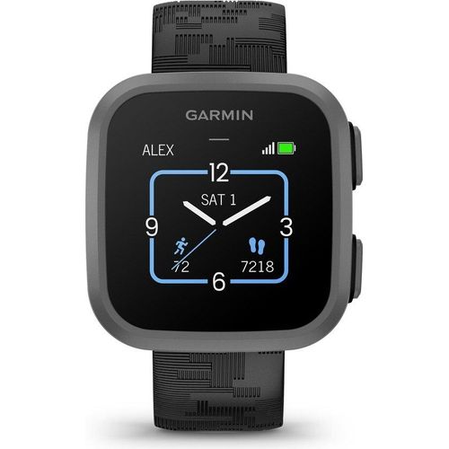 Garmin Bounce – Smartwatch für Kinder – Standortbestimmung in Echtzeit – LTE/5G/4G-Verbindung – Black Camo