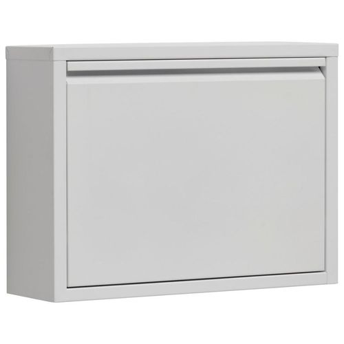 Carryhome Schuhkipper, Weiß, Metall, 50x37x15 cm, erweiterbar, Typenauswahl, hängend, Garderobe, Schuhaufbewahrung, Schuhkipper