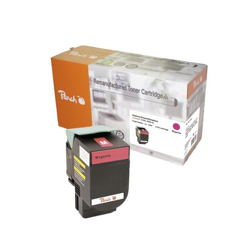 Peach L54 Toner XL ma ersetzt Lexmark C544X2MG für z.B. Lexmark C 544 DN, Lexmark C 544 DTN, Lexmark C 544 DW, Lexmark C 544 N, Lexmark X 544 DN (wiederaufbereitet)