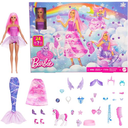Barbie Puppe Barbie Fantasy Adventskalender