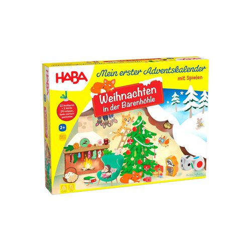 HABA Unisex Spielzeug-Adventskalender Mein erster Spiele-Adventskalender 1er Pack