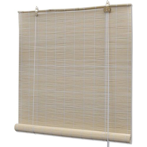 vidaXL Bambusrollos Natur 4 Stk. 120x160 cm
