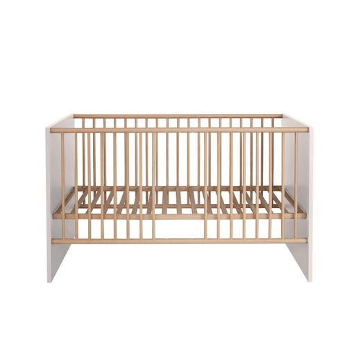 MatsBaby Kinderbett 1 Offenes Fach weiß.
