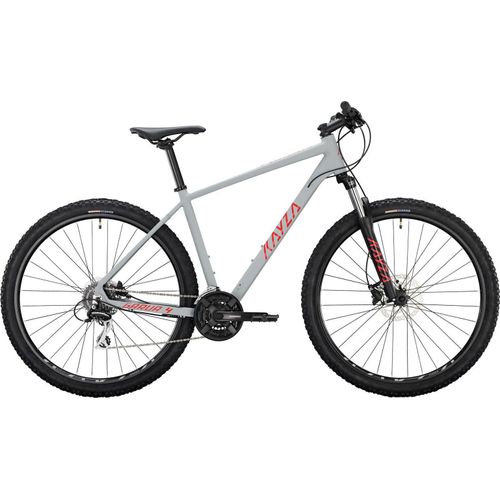 Kayza MTB-Hardtail Garua 4 Mod. 22 Fahrrad Garua 4 29 46 Hardtail 24sp grau rot