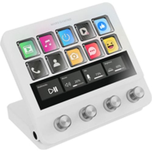 Tastatur Mars Gaming MSDPROW Weiß