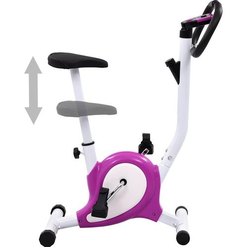 vidaXL Heimtrainer mit Riemenantrieb Lila