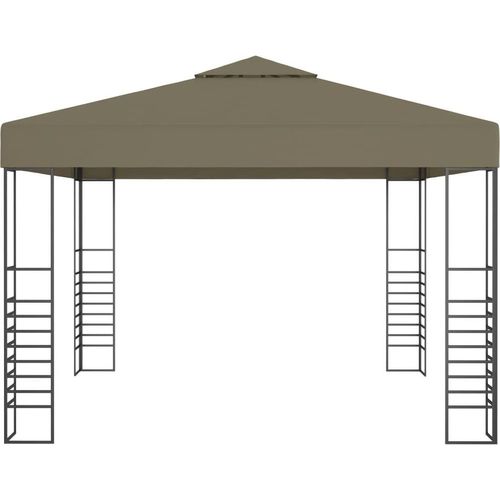 vidaXL Gartenzelt 3x3 m Taupe 180 g/m²