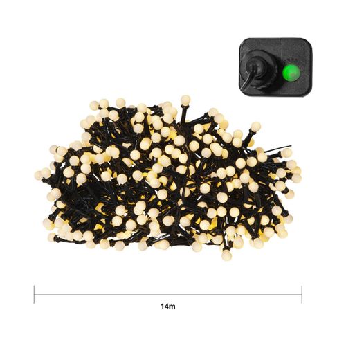 Tchibo - LED-Lichterkette »Berry Mini« - schwarz