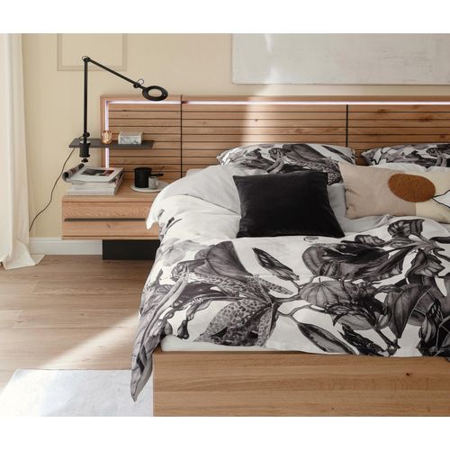 Tchibo - Schöner WOHNEN-Kollektion Bettwäsche »Amalia« - grau