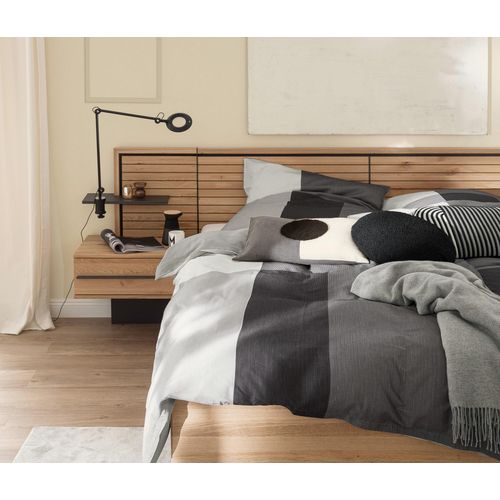 Tchibo - Schöner WOHNEN-Kollektion Bettwäsche »Art« - grau
