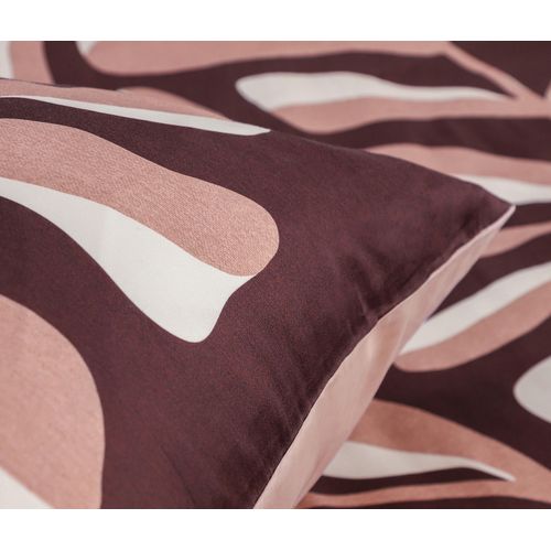 Tchibo - Schöner WOHNEN-Kollektion Bettwäsche »Plant« - rot