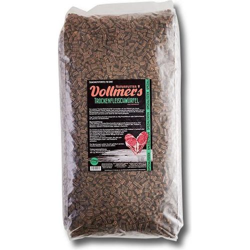Vollmers Trockenfleischwürfel - 25 kg