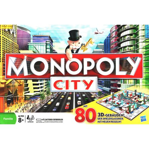 Monopoly City, Hasbro 01790, Wirtschaftssimulation