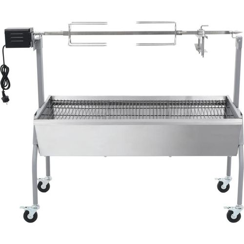 vidaXL Spanferkelgrill Metzgergrill mit elektrischem Antrieb