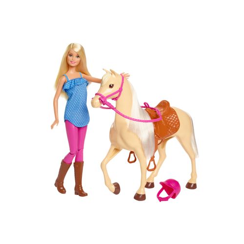 Barbie Spielset »Puppe und Pferd«