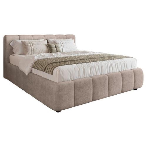 Boxxx Polsterbett , Beige , Holz , Hainbuche , 180x200 cm , Schlafzimmer, Betten, Polsterbetten