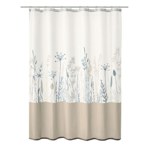 Kleine Wolke Duschvorhang , Mehrfarbig , Textil , 180x200 cm , Textiles Vertrauen - Oeko-Tex® , wasserabweisend , Badtextilien, Duschvorhänge
