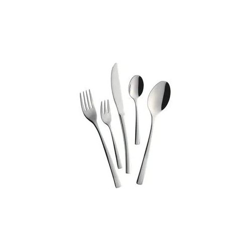 Besteck-Set MULEX "Vermont", silber (silberfarben), 60 Stk., Edelstahl 18/0, Essbesteck-Sets
