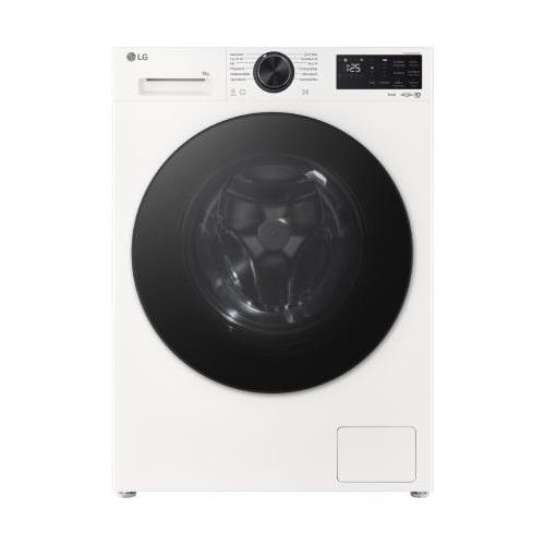LG Waschmaschine Essence White (A40%*, 8 kg, 1.400 U./Min.) mit AI DD® & TurboWash®360° F4WX708YC