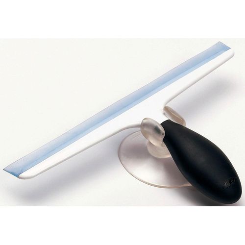 Wasserabzieher OXO GOOD GRIPS "Allzweck-Abzieher", weiß, Kunststoff, Wasserabzieher, zum Abziehen von Fliesen, Spiegeln, Duschkabinen und Fenstern