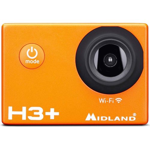 Midland Action Cam H3+ Full HD Wi-Fi Bildstabilisator Orange