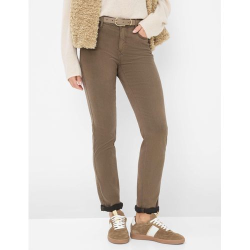 Brax Damen Five-Pocket-Hose Style CAROLA CARAMEL, denim hellbraun, Gr. 42K Image