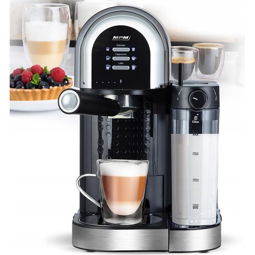 Siebträger-Kaffeemaschine Mpm Mkw-14M-Druck, elegantes Design