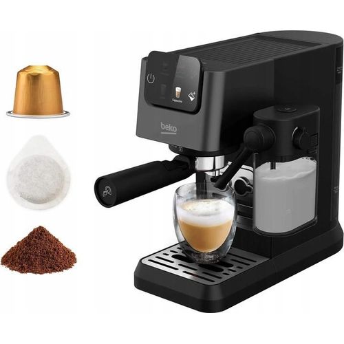 Beko Caffeexperto - Kaffeemaschine, 20 Bar, Schwarz