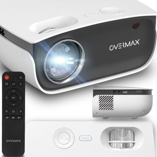 Led-Heimprojektor 2.5 Full Hd 2000 Lumen 120 Zoll Korrektur +Hdmi Fernbedienung