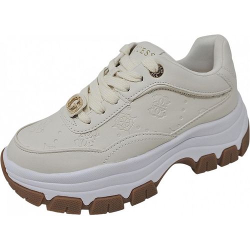 Guess Berrett 2 Sneakers Laag - Beige - Maat 38