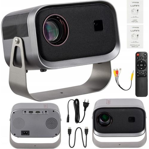 Projektor Smart Android 11 7000Lumen 360° Drehbar Wifi Mirai Optik Lumini